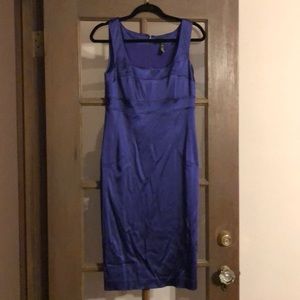 Ralph Lauren stretch satin dress, sz 8 (fits 6-8)